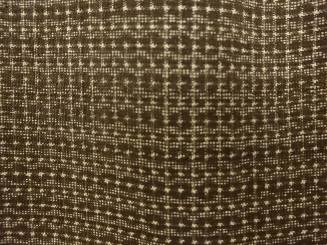 JAPANESE KIMONO / ANTIQUE MENS KIMONO / DORO OSHIMA TSUMUGI